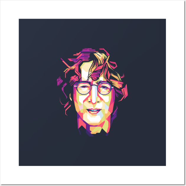 John Lennon Pop Art Wall Art by Tupai Art